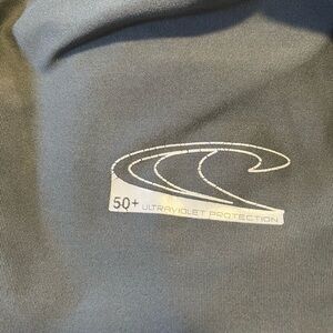 O’Neill Performance Fit Rash Guard Gray UPF 50+ Surf Shirt Men’s Large